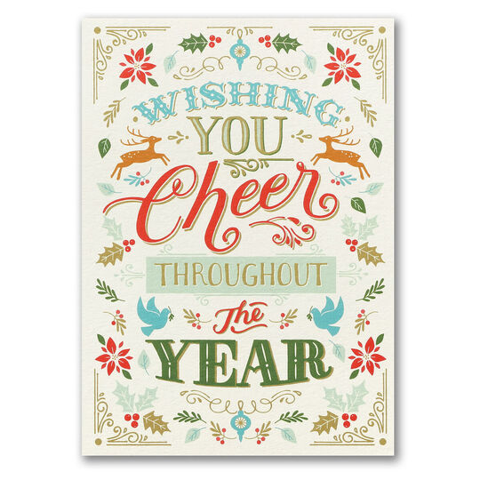 Throughout the Year Folded Holiday Cards
